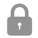 Security padlock icon